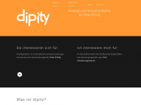 dipity.de Webseite Vorschau