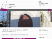 ev-kirche-nabern.de Webseite Vorschau