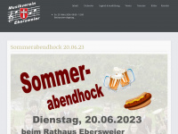musikverein-ebersweier.de Webseite Vorschau