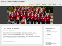 mv-rammersweier.de Webseite Vorschau