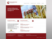 blasmusikverband-kinzigtal.de Webseite Vorschau