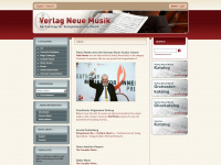 verlag-neue-musik.de Webseite Vorschau