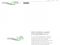 unser-steigerwald.de Webseite Vorschau