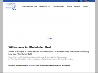 hafen-kehl.de Webseite Vorschau
