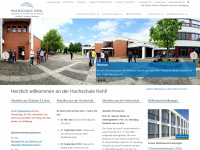 hs-kehl.de Webseite Vorschau