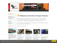 dragon-promotion.de Webseite Vorschau