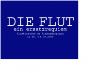 dieflut.org Webseite Vorschau