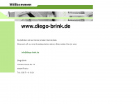 diego-brink.de Webseite Vorschau