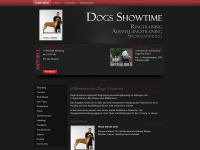 dogs-showtime.com Webseite Vorschau