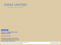 dogs-united.de Webseite Vorschau