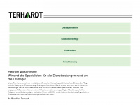 drainage-terhardt.de Webseite Vorschau