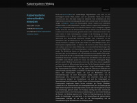 kassensysteme.wordpress.com Webseite Vorschau