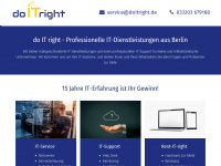 doitright.de Webseite Vorschau