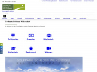 golfpark-schloss-wilkendorf.com Webseite Vorschau