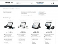kassen.net Webseite Vorschau