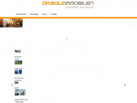 drbolz.de Webseite Vorschau