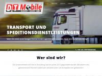 dtmobile.de Webseite Vorschau