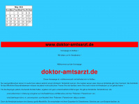 doktor-amtsarzt.de Webseite Vorschau