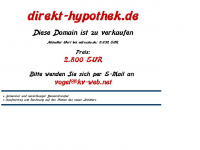 direkt-hypothek.de Webseite Vorschau