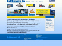 direkt-transporte-kula.de Webseite Vorschau