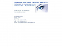 Deutschmann-instruments.de