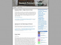 deutschpolnisch.wordpress.com Webseite Vorschau