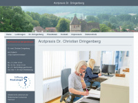 drdringenberg.de Webseite Vorschau