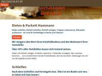 dielenschliff.de Webseite Vorschau