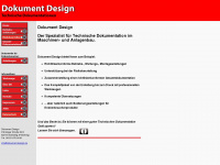 dokument-design.de Webseite Vorschau