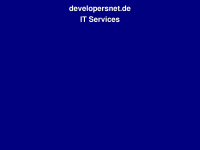 developersnet.de Webseite Vorschau