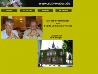 dub-weber.de Webseite Vorschau