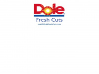 dole-fresh-cuts.de Webseite Vorschau