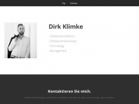 dirk-klimke.com Webseite Vorschau