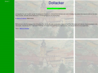 dollacker.de Webseite Vorschau