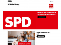 spd-mainburg.de Webseite Vorschau