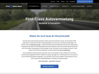 firstclass-autovermietung.de Webseite Vorschau