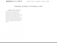 borismehl.de Webseite Vorschau
