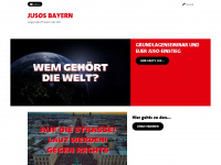 jusos-bayern.de Webseite Vorschau