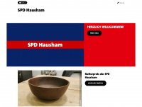 spd-hausham.de Webseite Vorschau