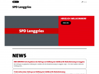 spd-lenggries.de Webseite Vorschau