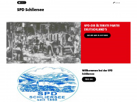 spd-schliersee.de Webseite Vorschau