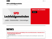 spd-lechfeld.de Webseite Vorschau