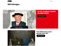 spd-schongau.de Webseite Vorschau