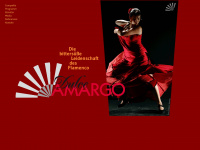 flamenco-dulceamargo.de Webseite Vorschau