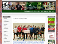 badminton-lingen.de Webseite Vorschau