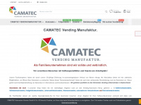 camatec.de Webseite Vorschau