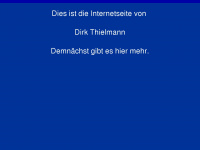 dirk-thielmann.de Webseite Vorschau