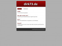 dirk73.de Webseite Vorschau