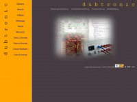 dubtronic.de Webseite Vorschau