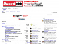 ducati-sbk.de Webseite Vorschau